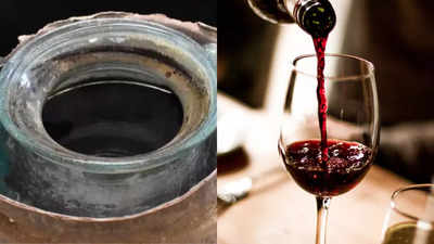 2,000-year-old ancient wine unearthed in burial urns