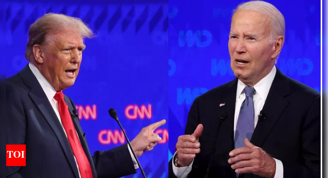 US presidential debate: Biden and Trump face off for first time in 2024 ...