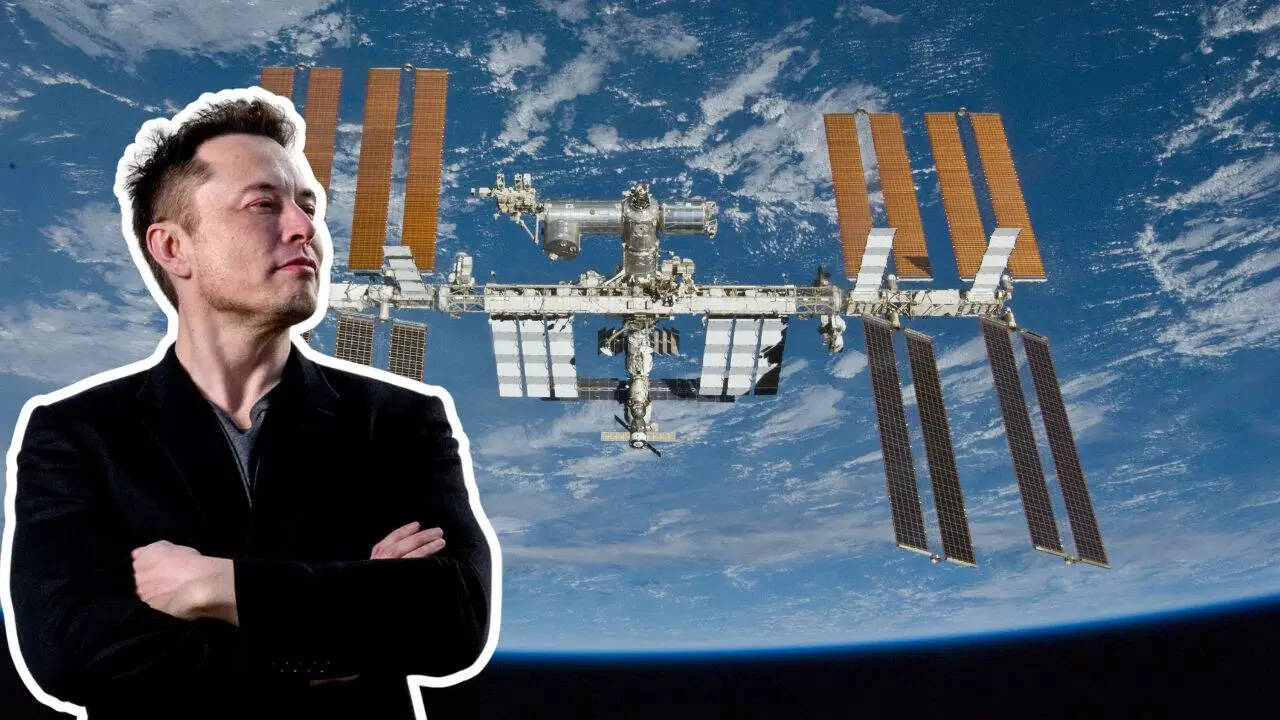Elon Musk's SpaceX wins $843 million to deorbit International Space Station  - Times of India
