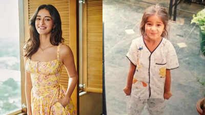 Check out this Ananya Panday's old video from childhood