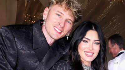 Machine Gun Kelly and Megan Fox coordinate outfits for rare date night