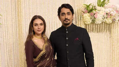 Aditi Rao Hydari and Siddharth are Bollywood's new playful lovebirds ...