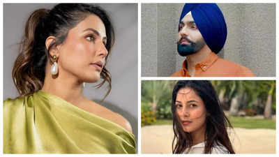 Ammy Virk, Himanshi Khurana, Shehnaaz Gill and other Punjabi stars stand in solidarity with Hina Khan as she reveals a stage 3 Breast Cancer diagnosis