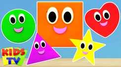 Nursery Rhymes in English: Children Video Song in English 'Learn Shapes with Fun'