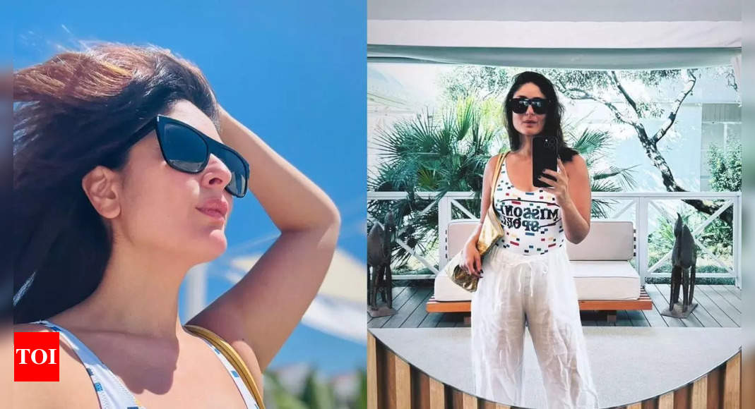 Kareena Kapoor's Italian Getaway: A Rocking Beach Outfit With Effortless Style: Photos Inside |  Hindi Movie News