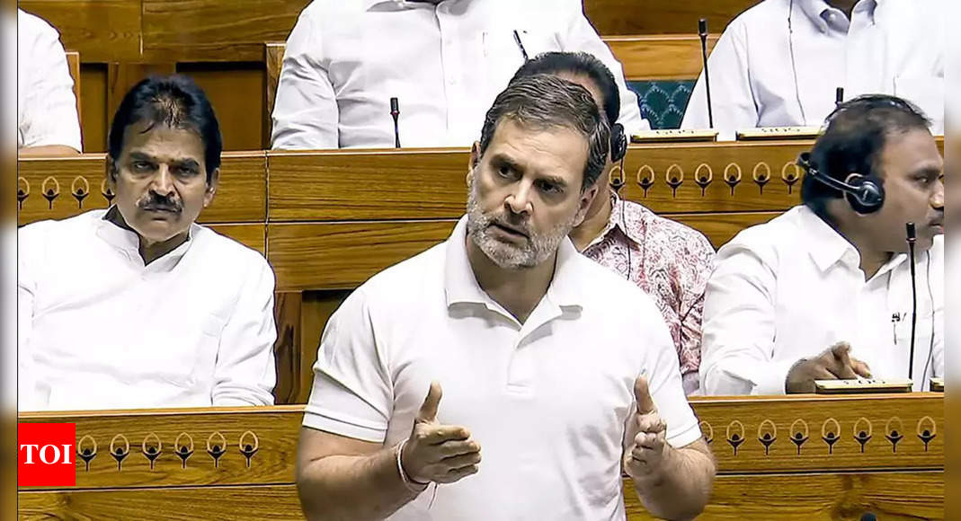 'It seemed to me…': Rahul Gandhi hits out at PM Modi in video message over Opposition's demand for NEET debate in Lok Sabha |  India News