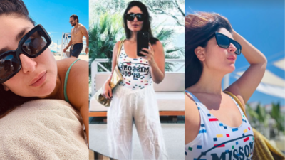 Kareena Kapoor rocks beach fashion in a summer-spirited tank top | See ...