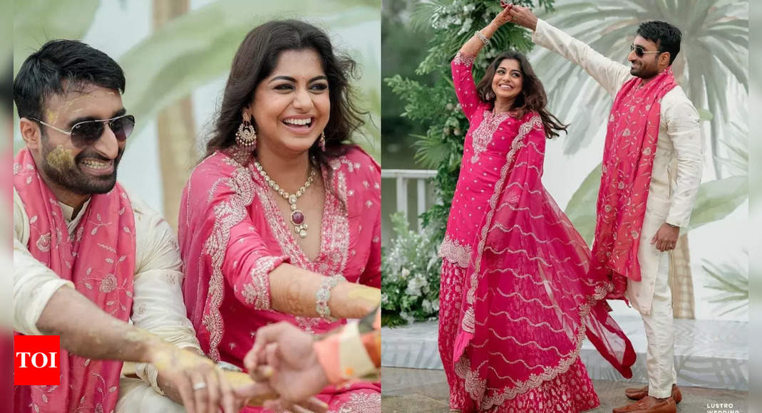 Meera Nandan gives fans a sneak peek into her haldi and sangeet ...