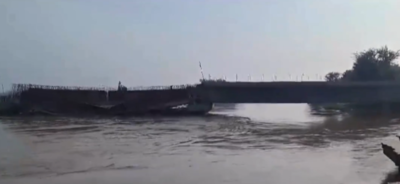 Video: Portion of another Bihar bridge collapses, fifth in 11 days