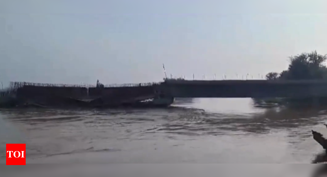 Watch: Another bridge collapses in Bihar, 5th in 11 days