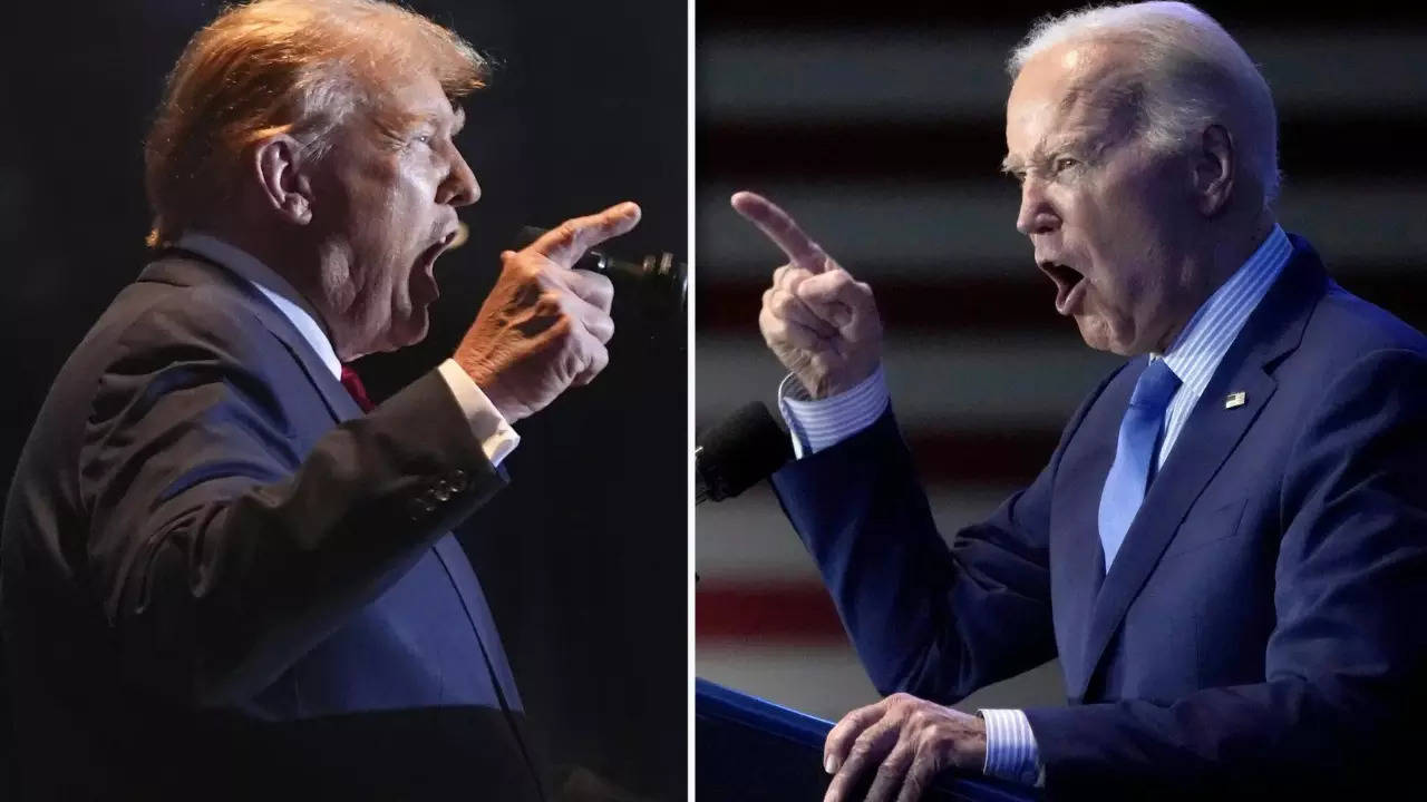 Read more about the article Trump calls on Biden to “get the hell out of here” in his first speech after the debate
