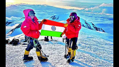 Surat sisters scale N America’s tallest peak