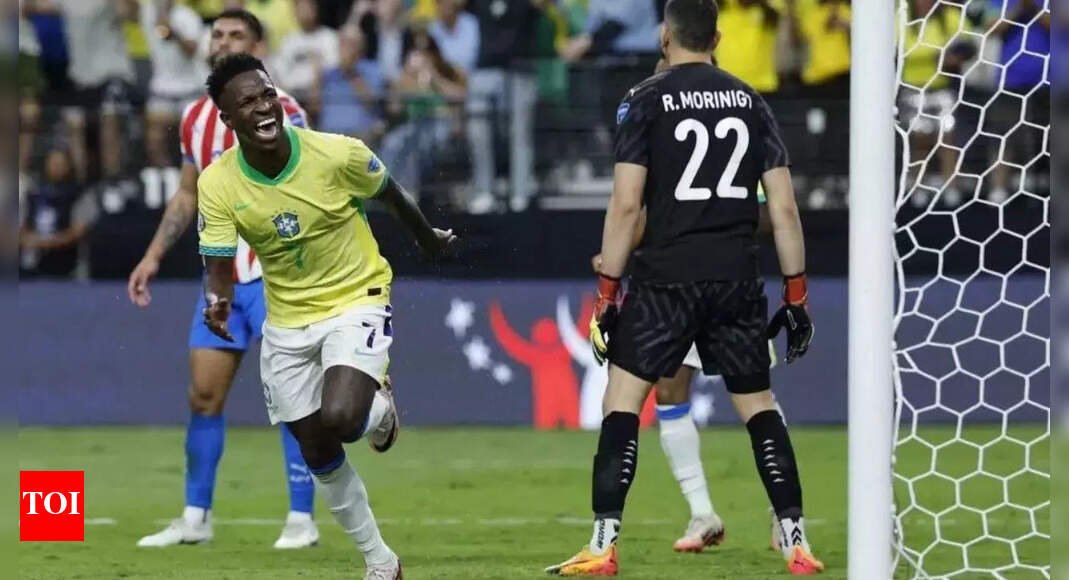 Brazil Vs Paraguay: Vinicius Junior nets brace in Brazil's 4-1 Copa