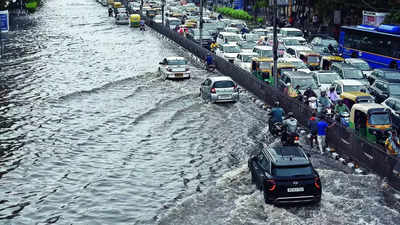 Delhi brakes down, underpasses are worst hit