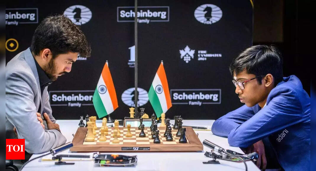 R Praggnanandhaa misses out on joint leader spot after draw against D Gukesh at Superbet Classic chess tournament | Chess News