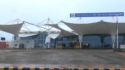Canopy outside Rajkot airport collapses after heavy rain