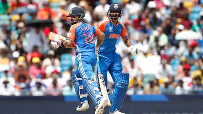 T20 World Cup 2024 Final: Virat Kohli, Axar Patel take India to 176/7 against South Africa