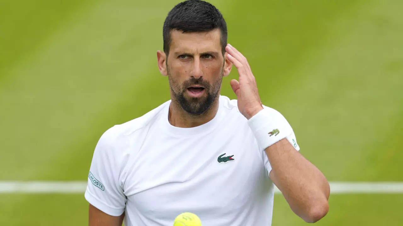 Missing Wimbledon would not have been ‘correct’, says Novak Djokovic – Times of India