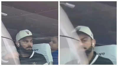 Virat Kohli's priceless reaction to a fan who carried his portrait is winning the internet- Watch