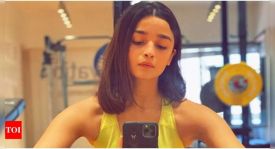 Alia's Sunday workout is filled with patriotism