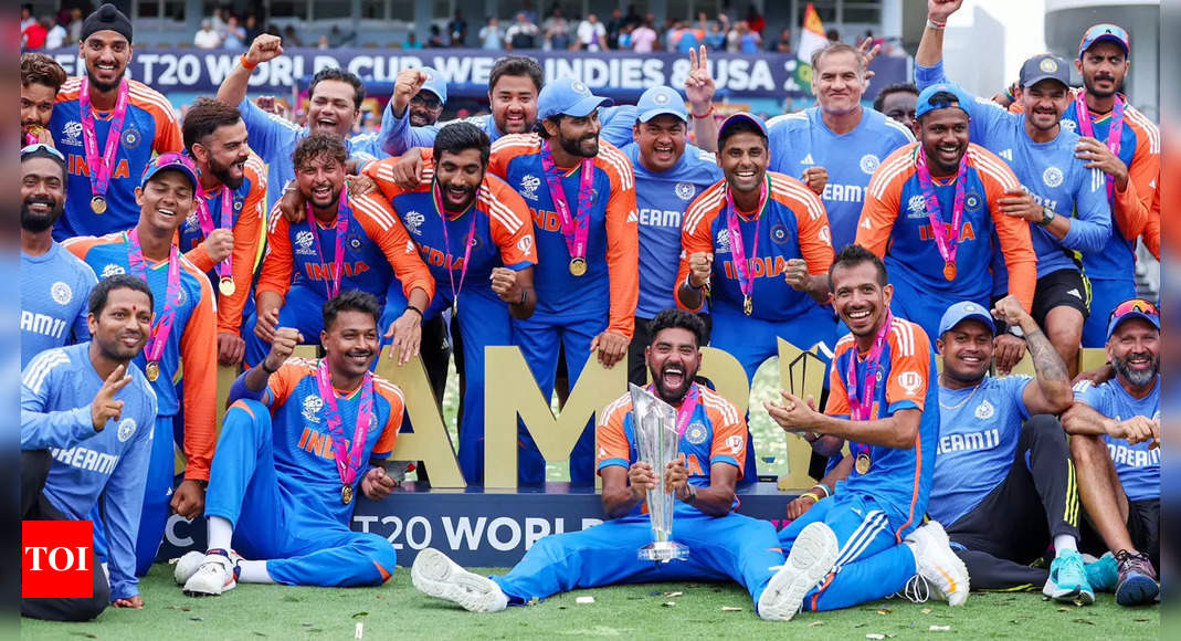 印度队获得卢比。  Jay Shah 宣布将斥资 12.5 亿卢比赢得 2024 年 ICC T20 世界杯 | 板球新闻