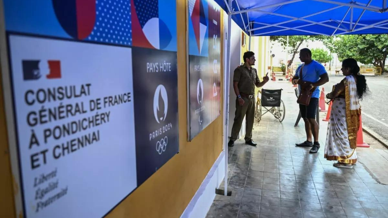 본다이, 타밀나두, 케랄라의 프랑스 시민들이 의회 선거에서 투표했습니다 |  인도 뉴스