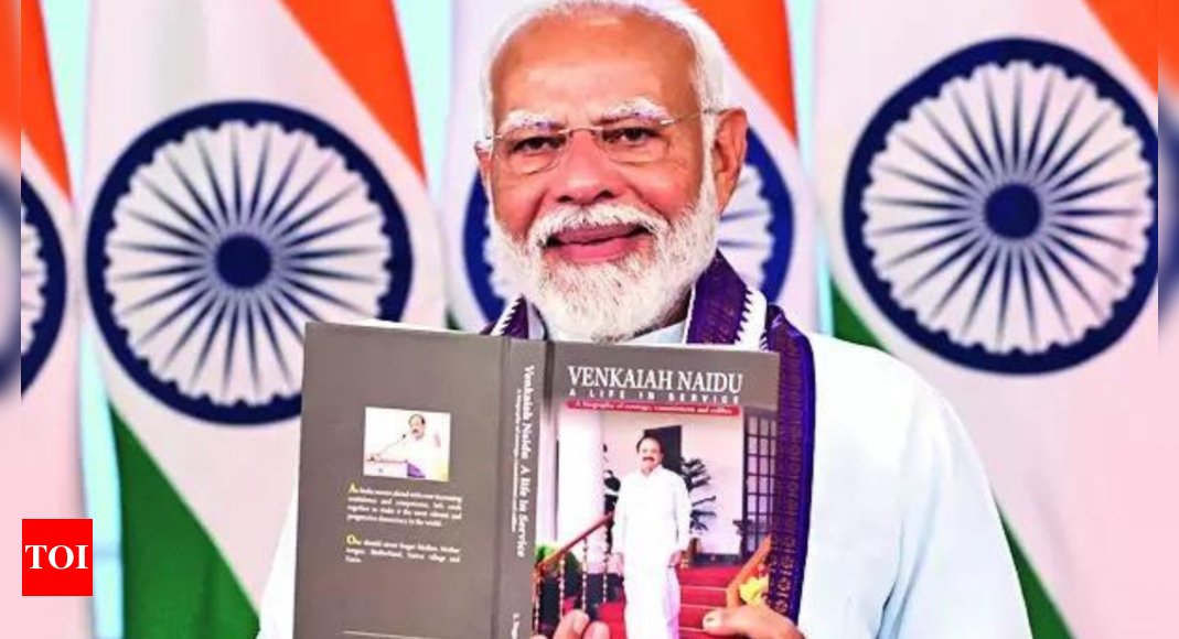 Venkaiah's life showcases public service commitment: PM Modi