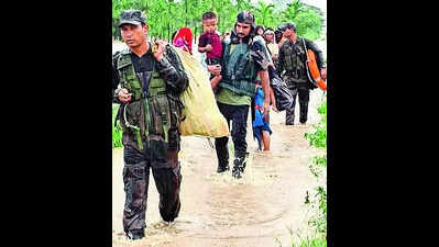 2 die in 2nd wave of floods in Assam, tally of affected people touches 2.62L