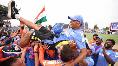 'This is no redemption, I don't think on those lines' - Rahul Dravid after India's T20 World Cup triumph