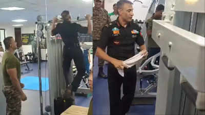 Watch: Indian Army Major General Prasanna Joshi wows with 25 flawless pull-ups, netizens react