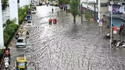 71mm of rain cripples Ahmedabad, leaves roads waterlogged