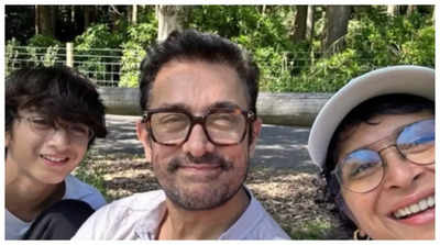 Kiran Rao gives a sneak peek into her ‘Rao-Khan holiday’ with Aamir Khan and son Azad; see pics