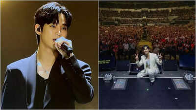 Kim Soo Hyun shares Manila stage moments from 'EYES ON YOU' tour on Instagram