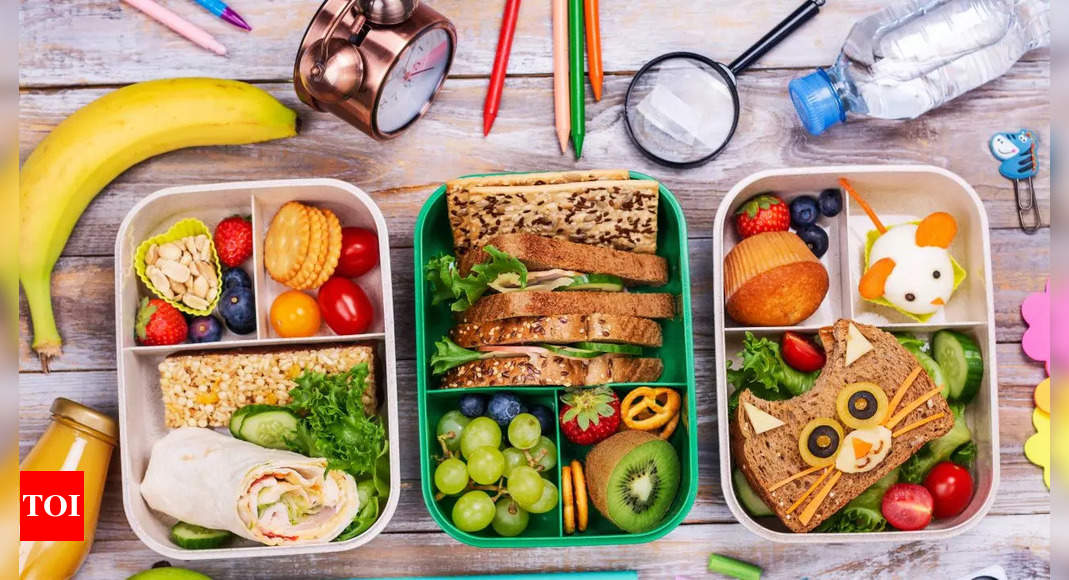 9 Colorful lunch box recipes for Kids - Times of India