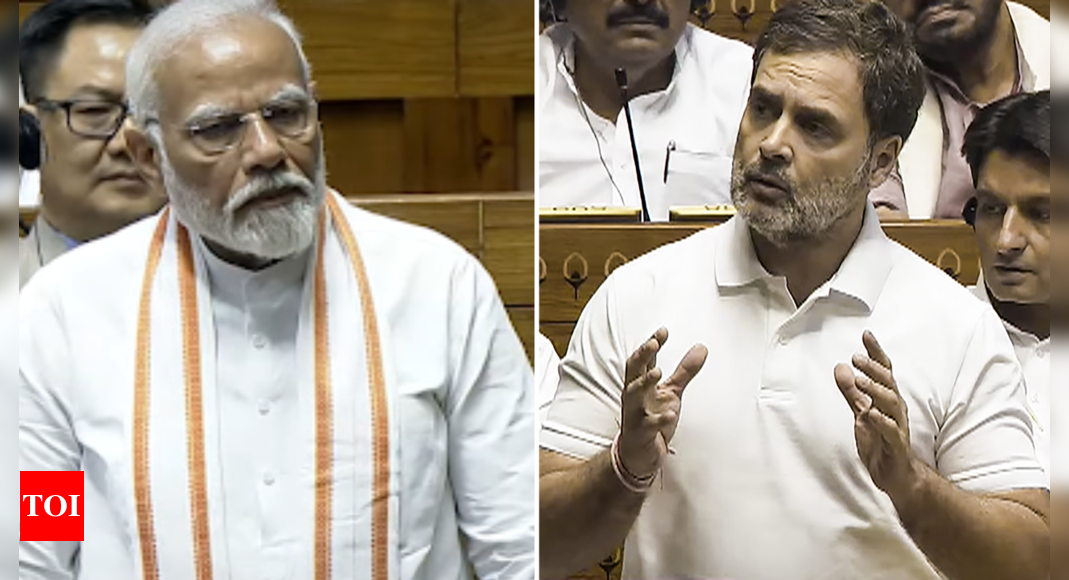 Lok Sabha sees rare PM Modi vs Rahul Gandhi faceoff