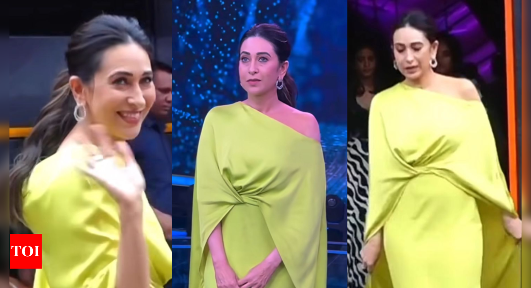 Karisma's neon gown is worth Rs. 1.29 Lakh!