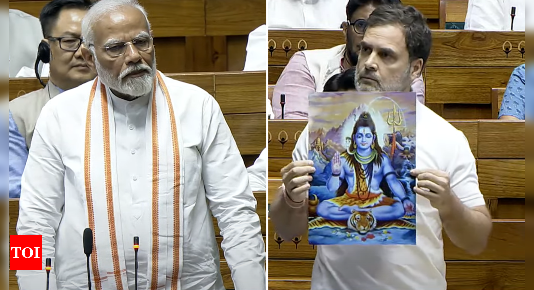 'Truth and courage': Rahul uses Shiva image to attack BJP
