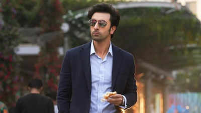 Ranbir Kapoor snapped as he steps out of clinic today Hindi Movie News Times of India