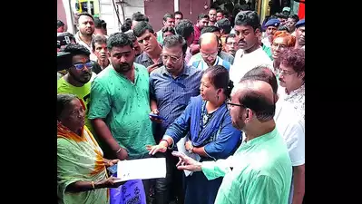 At very first New Mkt stop, KMC survey team finds irregularities