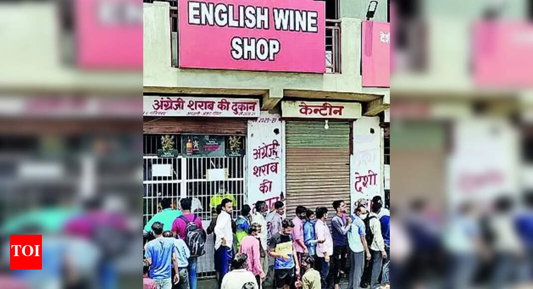 Liquor Shops State excise department struggles to allot 37 of liquor