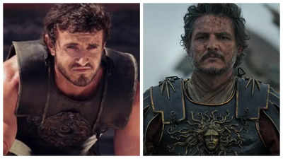 Gladiator 2: Paul Mescal and Pedro Pascal battle it out in FIRST LOOK