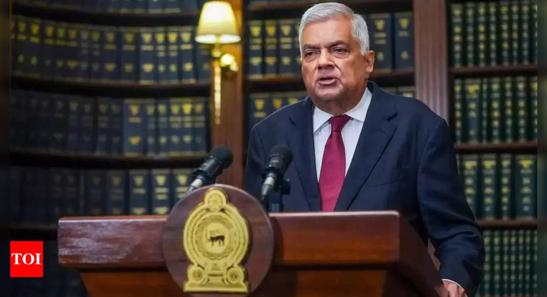 Wickremesinghe responds to critics on Sri Lanka’s debt restructuring deal – Times of India