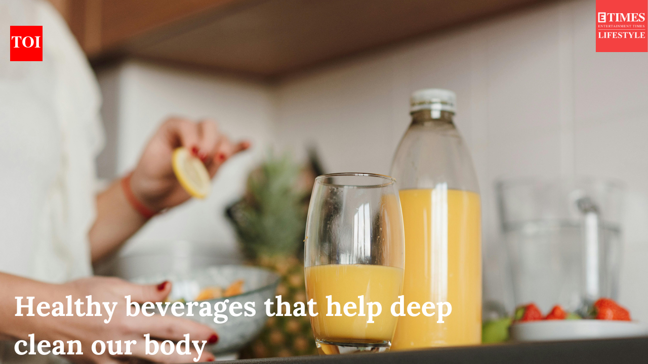 healthy beverages that help deep clean our body