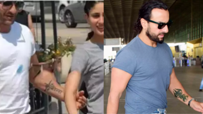 Throwback: When Saif Ali Khan modified the famous 'Kareena' tattoo on his forearm
