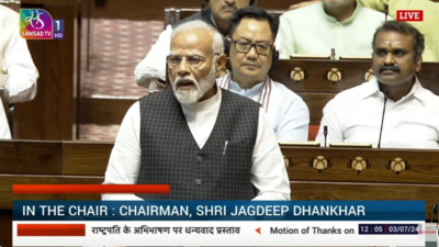 PM Modi addresses Rajya Sabha on Motion of Thanks to President's address: Key quotes