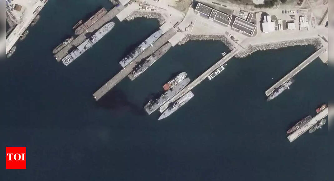 Russia Ukraine War: Russia's largest Black Sea Port under drone attack ...