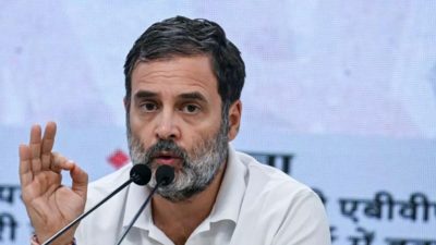 'Further strengthens my point' Rahul Gandhi slams BJP RSS over attack on party office in Gujarat