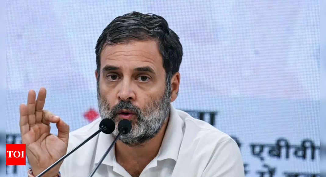 'Further strengthens my point ' Rahul slams BJP-RSS over attack on party office 