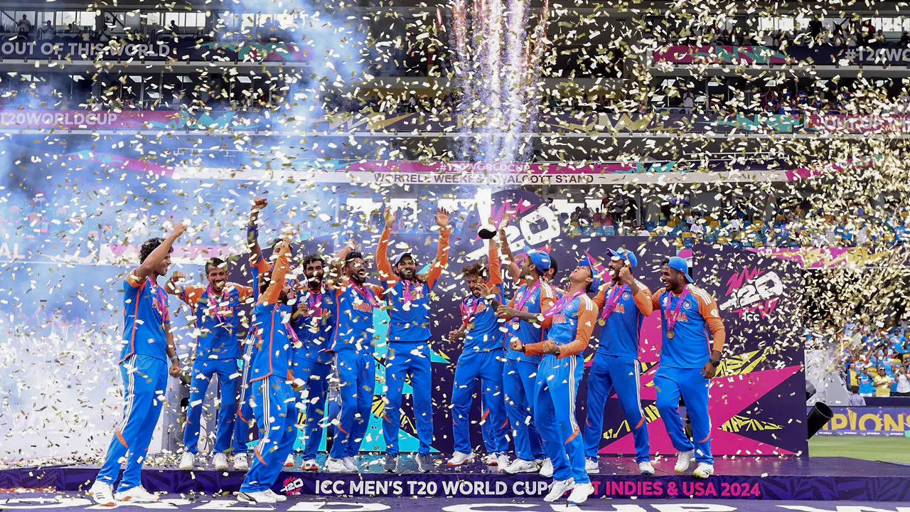 Team India to celebrate T20 World Cup 2024 title win with open bus parade, small function at Wankhede in Mumbai – Times of India