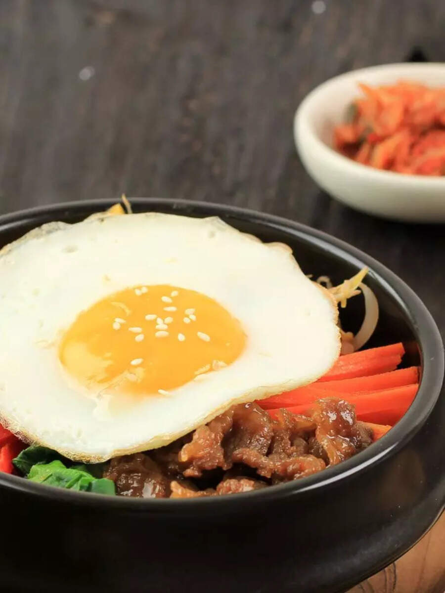 Easy Way to Make Korean Bibimbap at Home with Leftover Rice For Sushi